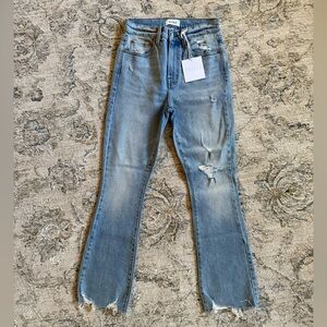 Pistola Light Blue Distressed Jeans